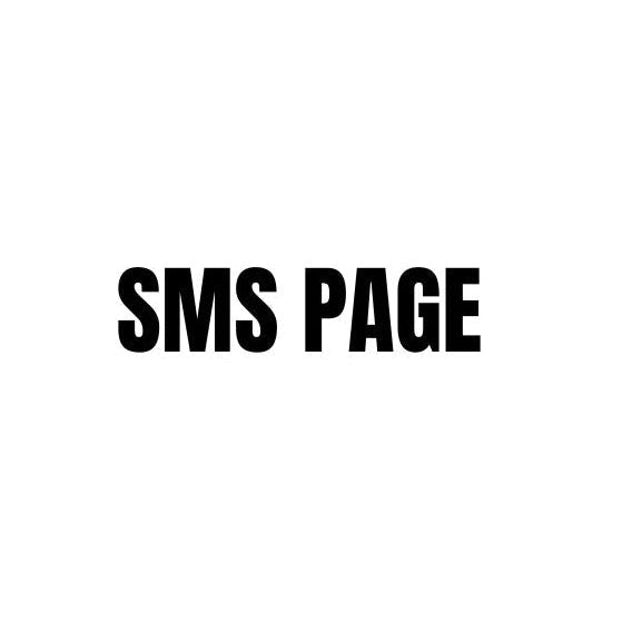 SMS PRODUCT PAGE